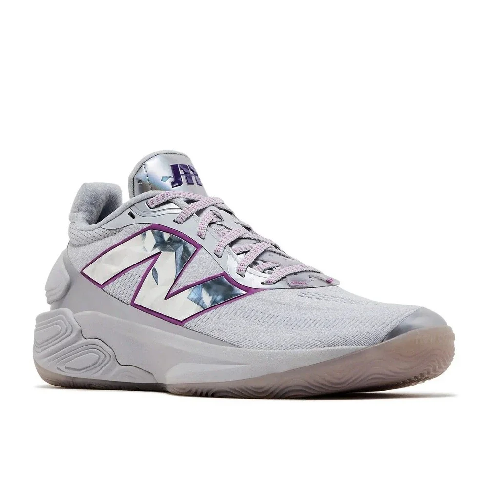 Size 7.5 New Balance TWO WXY V5 Jamal Murray PE Grey Purple Mens BB2WYFL5